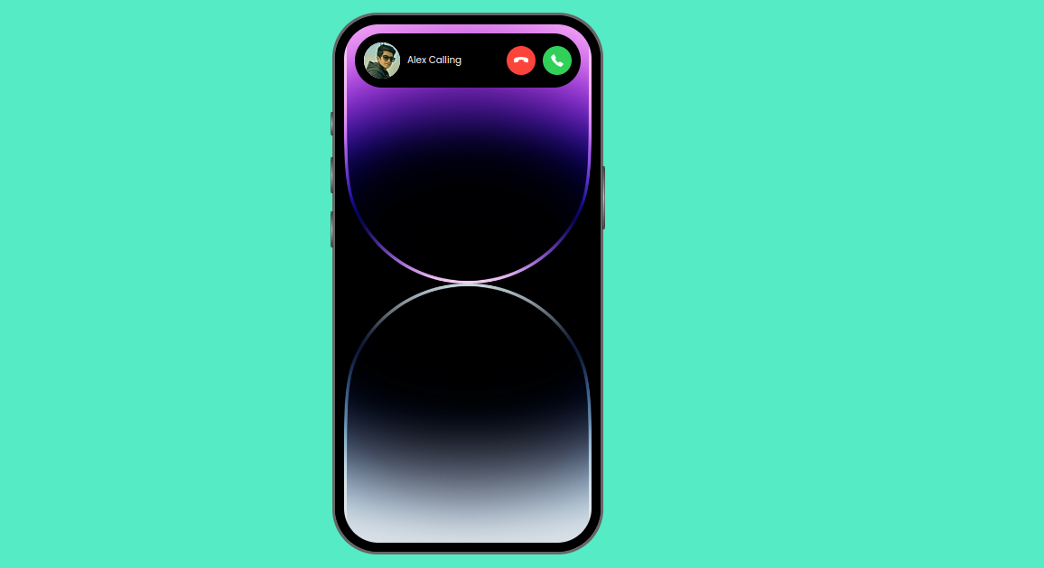 Dynamic Island Iphone  